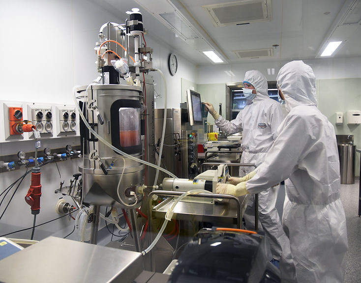 Cleanroom bioreactor manufacturing